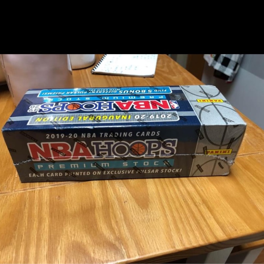2019-20 Panini NBA Hoops Premium Stock Box Set,